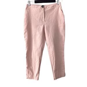 asos Cropped Trouser Pants - Pink - 4
